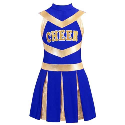 Yihuimin Mädchen Kinderkostüm Pompon Girl Verkleidung Karneval Halloween Kostüm Showanzug Tanzkleid Jahre Blau 110-116 Yihuimin Mädchen Kinderkostüm Pompon Girl Verkleidung Karneval Halloween Kostüm Showanzug Tanzkleid Jahre Blau 110-116 von Yihuimin