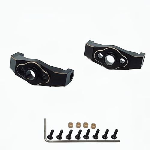 YijiaLink 2 Stück Messing Rollenblöcke C-Naben Schwarze Beschichtung Upgrade Teile für TRX4M 1/18 RC Crawler YijiaLink 2 Stück Messing Rollenblöcke C-Naben Schwarze Beschichtung Upgrade Teile für TRX4M 1/18 RC Crawler von YijiaLink