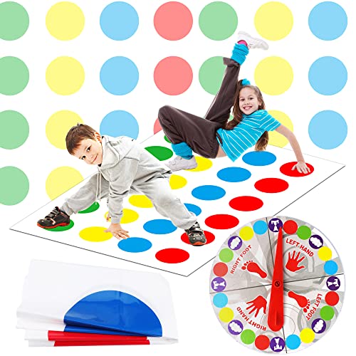 YiliYa Twisting Spiel,Partyspiele für Kinder ab 6 Jahren Balance Floor Spiel Pad Geschicklichkeitsspiel für Kinder & Erwachsene Teamspiel Familienspiel Partyspiel Lustiges Spiel für Kindergeburtstage YiliYa Twisting Spiel,Partyspiele für Kinder ab 6 Jahren Balance Floor Spiel Pad Geschicklichkeitsspiel für Kinder & Erwachsene Teamspiel Familienspiel Partyspiel Lustiges Spiel für Kindergeburtstage von YiliYa