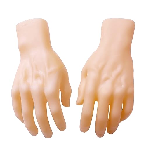 Yililay Halloween Hände Links rechte gruselige Vinyl PVC gefälschte realistische blutige Requisiten von Yililay