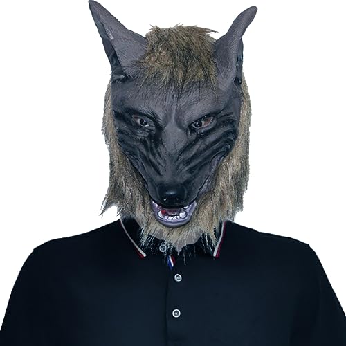 Yililay Werwolf Maske, Wolf Head Maske Halloween Grus Yililay Werwolf Maske, Wolf Head Maske Halloween Grus von Yililay