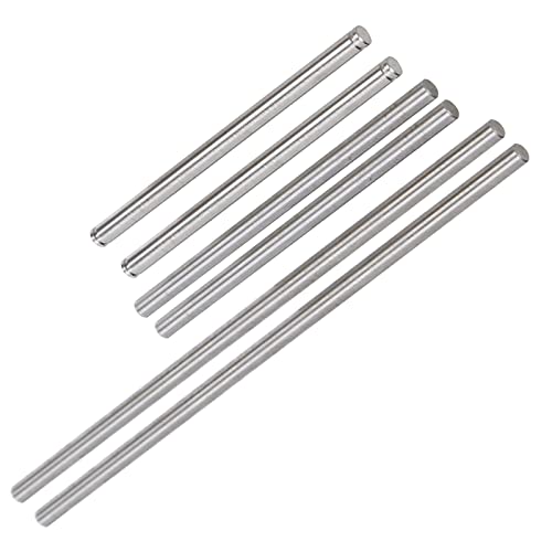 Yinhing Metallstange, Edelstahlstange Runde Stift Runde Wellenstange Edelstahl Vordere Hängebrückung RC Vordere Wellenstab Udr 1/7 RC Auto von Yinhing