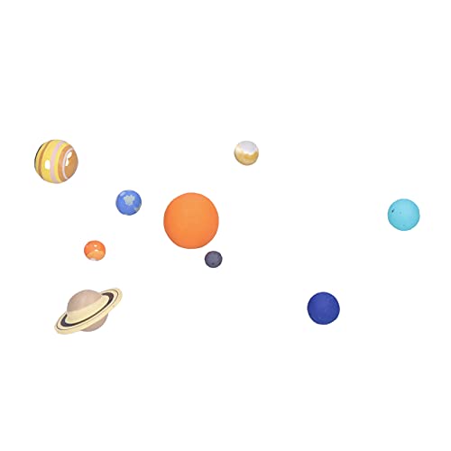Yinhing Solarsystem für, Solarsystem Modell Planet Modell Astronomiewissenschaft Bildungsmodell Spielzeug Set 9pcs Planet Spielzeug für Mädchen von Yinhing