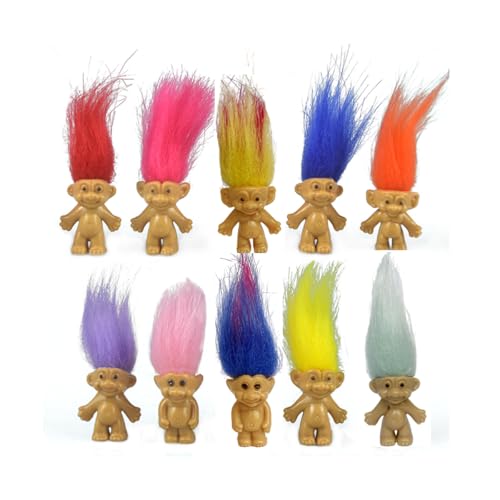 Mini-Trol-Puppen, Troll-Spielzeug, Vintage-Trolle, Glücks-Trolle, Action-Figuren, 3 cm Körper, 5,8 cm Haare, Kuchendekoration, bezaubernde süße kleine Jungs-Kollektion, Schulprojekt, Kunsthandwerk, Mini-Trol-Puppen, Troll-Spielzeug, Vintage-Trolle, Glücks-Trolle, Action-Figuren, 3 cm Körper, 5,8 cm Haare, Kuchendekoration, bezaubernde süße kleine Jungs-Kollektion, Schulprojekt, Kunsthandwerk, von Yintlilocn