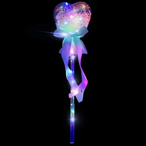 Feenstäbe für Mädchen, beleuchtetes LED-Lichtspielzeug, Leuchtstab, Leuchtstab, für Mädchen, Prinzessin, Gastgeschenke, Kostüm, Cosplay-Zubehör Feenstäbe für Mädchen, beleuchtetes LED-Lichtspielzeug, Leuchtstab, Leuchtstab, für Mädchen, Prinzessin, Gastgeschenke, Kostüm, Cosplay-Zubehör von Yiohejy