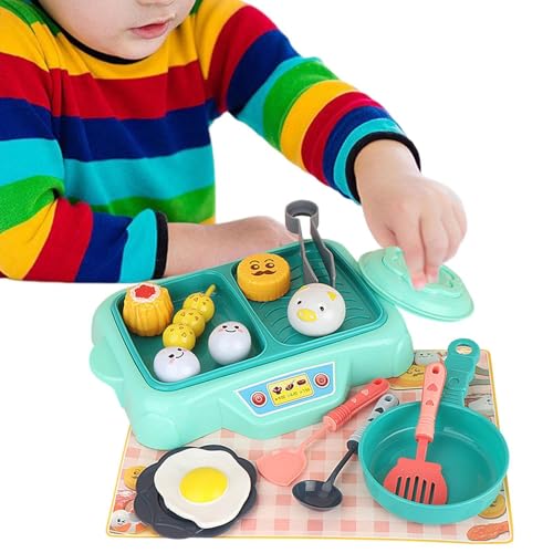 Yiohejy Kinder spielen Essen, Kinder Kücher Playset - 16 Stücke spielen Küchenkit Kochspielzeug Kochgeschirr | Realistische interaktive gebratene Eier -Spielset, Party bevorzugt Accessoires für Ostern Yiohejy Kinder spielen Essen, Kinder Kücher Playset - 16 Stücke spielen Küchenkit Kochspielzeug Kochgeschirr | Realistische interaktive gebratene Eier -Spielset, Party bevorzugt Accessoires für Ostern von Yiohejy