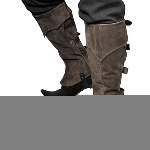 Yiohejy Kostüm Stiefelüberzüge | Vintage Verstellbare Stiefelschoner | Herren Kleidung Zubehör für Goth Bühne Performance Schule Cosplay Party Herbst Foto Urlaub Festival Yiohejy Kostüm Stiefelüberzüge | Vintage Verstellbare Stiefelschoner | Herren Kleidung Zubehör für Goth Bühne Performance Schule Cosplay Party Herbst Foto Urlaub Festival von Yiohejy