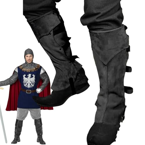 Yiohejy Piraten-Stiefelüberzüge, verstellbare Piratenstiefel-Abdeckung, Herrenmode für Festival, Schule, Renaissance, Urlaub, Party, Cosplay, , Gothic, Herbstfoto Yiohejy Piraten-Stiefelüberzüge, verstellbare Piratenstiefel-Abdeckung, Herrenmode für Festival, Schule, Renaissance, Urlaub, Party, Cosplay, , Gothic, Herbstfoto von Yiohejy