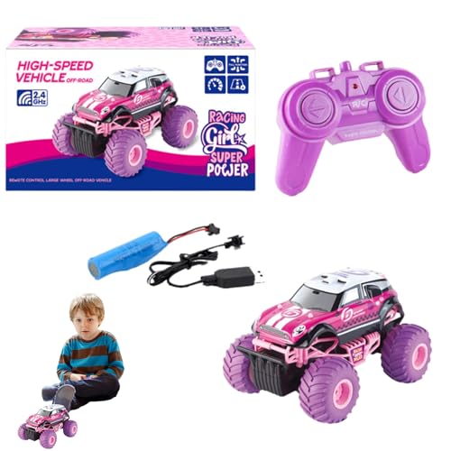 Yiohejy RC -Driftauto, Off -Road -Fahrzeug - Fernbedienungsauto -Stunt RC Car - 2,4 GHz Alle Terrain Crawler Truck Spielzeug für Kinder Mädchen Festival Geburtstagsfeier Yiohejy RC -Driftauto, Off -Road -Fahrzeug - Fernbedienungsauto -Stunt RC Car - 2,4 GHz Alle Terrain Crawler Truck Spielzeug für Kinder Mädchen Festival Geburtstagsfeier von Yiohejy