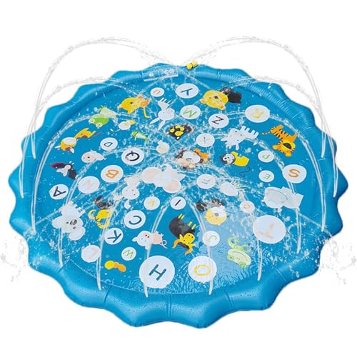 Yiohejy Sprinklerpolster, Hundesprinkler für außen | Outdoor Sprinkler für Kinder,Verdickter und großes Pad für Rasen im Hinterhof, Sommerspielzeug, Outdoor -Spiel für Kinder und Haustiere Yiohejy Sprinklerpolster, Hundesprinkler für außen | Outdoor Sprinkler für Kinder,Verdickter und großes Pad für Rasen im Hinterhof, Sommerspielzeug, Outdoor -Spiel für Kinder und Haustiere von Yiohejy