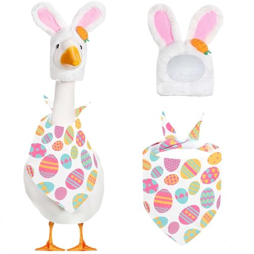 Yiokii Frühlings-Oster-Veranda-Gans-Outfits Gans-Kleidung Süße Ostern Rasen Veranda Gans Kleidung mit Eiern Gans Outfit Gans Ente Dekorationen Yiokii Frühlings-Oster-Veranda-Gans-Outfits Gans-Kleidung Süße Ostern Rasen Veranda Gans Kleidung mit Eiern Gans Outfit Gans Ente Dekorationen von Yiokii
