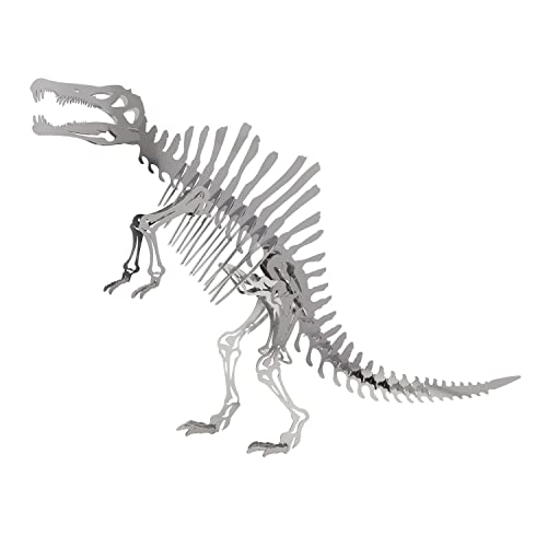 DIY Tier Kunst 3D Metall Dinosaurier Puzzle - Handwerk Dekoration Set Pädagogisches STEM Spielzeug Bauen Sicher und Ungiftig Einfach Ausstanzen Premium Edelstahl Puzzle Drache (Spinosaurus) von Yiootop