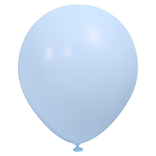 Yiran Macaron Blaue Luftballons, 30 Stück Pastellblaue Latexballons, 30,5 cm (12 Zoll) mit Babyblau Ballon Ersatz & Band für Geburtstag Hochzeit Baby Shower Braut Jubiläen Feiern Party Dekorationen von Yiran