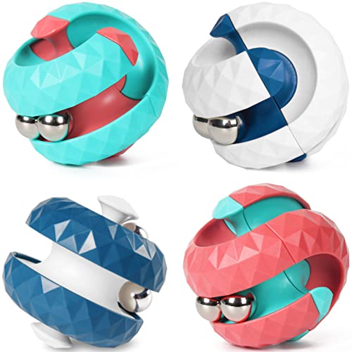 Yiran Drehbarer Würfel, Kugel, Labyrinth-Ball, Fidget-Hand-Spinner, sensorisches Spielzeug, Angstlinderung und Stressabbau, Fingerspitzen-Gyro-Spielzeug, pädagogisches Puzzle-Spiel für interaktives Yiran Drehbarer Würfel, Kugel, Labyrinth-Ball, Fidget-Hand-Spinner, sensorisches Spielzeug, Angstlinderung und Stressabbau, Fingerspitzen-Gyro-Spielzeug, pädagogisches Puzzle-Spiel für interaktives von Yiran