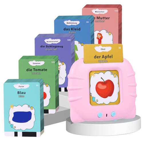 Yisakilu Sprechende Lernkarten Deutsch Englisch Wörter Lernen für Kinder Sprechende Flash Karten Sprachentwicklung Spiele Sprechen Lernen Spielzeug Logopädie Spiele Sprachförderung Yisakilu Sprechende Lernkarten Deutsch Englisch Wörter Lernen für Kinder Sprechende Flash Karten Sprachentwicklung Spiele Sprechen Lernen Spielzeug Logopädie Spiele Sprachförderung von Yisakilu