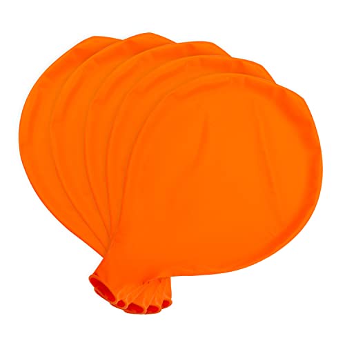 10 Riesen Luftballons Orange,36 Zoll XXL Luftballons Orange, Grosse Luftballons,Großer Helium Ballons, 36 Zoll Riesen Helium Luftballons für Geburtstag Feiern, Festivals, Karneval, Hochzeit von Yishamei