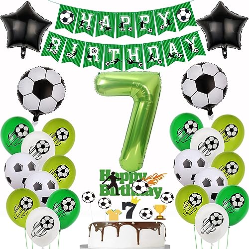 7. Fußball Geburtstag Deko,Fussball Luftballon 7. Geburtstag, Fußball 7 Geburtstag Deko Grün,7 Jahr Luftballons Fußball Deko, Fussball Cake Topper 7 Geburtstag Junge,Ballon 7. Geburtstag 7. Fußball Geburtstag Deko,Fussball Luftballon 7. Geburtstag, Fußball 7 Geburtstag Deko Grün,7 Jahr Luftballons Fußball Deko, Fussball Cake Topper 7 Geburtstag Junge,Ballon 7. Geburtstag von Yishamei