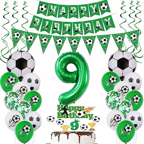 9 Jahr Fußball Geburtstag Deko,Fußball 9 Geburtstag Deko,Fussball Luftballon 9. Geburtstag,9 Ballon Fußball Deko Grün, 9. Fußball Tortendeko,9.Geburtstagsdeko Fußball Torten Topper 9 Jahr Fußball Geburtstag Deko,Fußball 9 Geburtstag Deko,Fussball Luftballon 9. Geburtstag,9 Ballon Fußball Deko Grün, 9. Fußball Tortendeko,9.Geburtstagsdeko Fußball Torten Topper von Yishamei