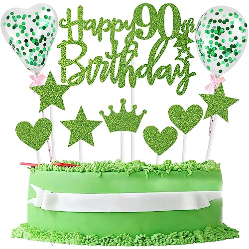 90. Tortendeko Geburtstag Frau, 90 Jahre Mann Frau Kuchendeko 90. Geburtstagstorte Topper 90. Geburtstag Obst Grün Tortendeko 90 Cupcake Topper 90. Geburtstag Kuchen Deko 90 Kuchenaufsatz 90. Tortendeko Geburtstag Frau, 90 Jahre Mann Frau Kuchendeko 90. Geburtstagstorte Topper 90. Geburtstag Obst Grün Tortendeko 90 Cupcake Topper 90. Geburtstag Kuchen Deko 90 Kuchenaufsatz von Yishamei