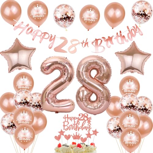 Deko 28. Geburtstag Frauen, Rosegold Tortendeko 28 Geburtstag Frau Luftballons 28 Geburtstag Frau Party Ballons mit Zahl 28 Ballon 28. Geburtstag Frauen Geburtstagsdeko 28 Jahre Frauen Ballon Deko 28. Geburtstag Frauen, Rosegold Tortendeko 28 Geburtstag Frau Luftballons 28 Geburtstag Frau Party Ballons mit Zahl 28 Ballon 28. Geburtstag Frauen Geburtstagsdeko 28 Jahre Frauen Ballon von Yishamei