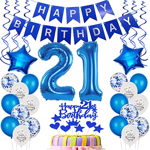 Folienballon 21. Geburtstag Dekoration Blau Tortendeko Geburtstag 21 Jahre Mann Luftballons 21 Geburtstag Mann Tortendeko 21. Geburtstag Männer ,Geburtstagsdeko 21 Jahre Mann Happy Birthday 21 deko Folienballon 21. Geburtstag Dekoration Blau Tortendeko Geburtstag 21 Jahre Mann Luftballons 21 Geburtstag Mann Tortendeko 21. Geburtstag Männer ,Geburtstagsdeko 21 Jahre Mann Happy Birthday 21 deko von Yishamei