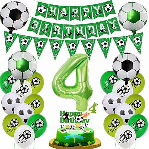 Fußball 4. Geburtstag Luftballon, Fußball 4 Geburtstag Deko, Grün Fußball 4.Geburtstagsdeko Jungen, 4 Fußball Deko mit Tortendeko Fussball, Luftballon 4 Jahre Junge Fußball Kuchendeko Fußball 4. Geburtstag Luftballon, Fußball 4 Geburtstag Deko, Grün Fußball 4.Geburtstagsdeko Jungen, 4 Fußball Deko mit Tortendeko Fussball, Luftballon 4 Jahre Junge Fußball Kuchendeko von Yishamei