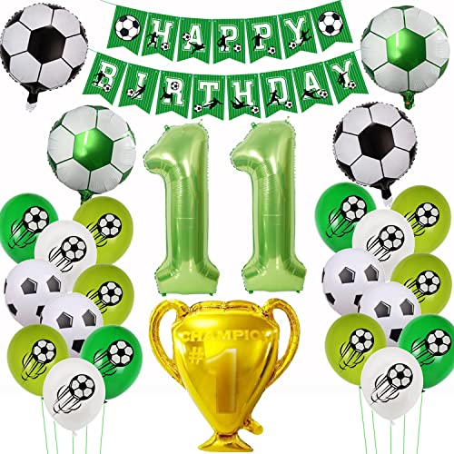 Fussball Deko Geburtstag 11 Jahre, Fußball Luftballon 11 Jahre,Fussball Luftballon 11. Geburtstag Grün,Luftballon 11 Jahre Junge Fußball, 11 Ballon Fußball Deko, 11.Geburtstagsdeko Fußball Fussball Deko Geburtstag 11 Jahre, Fußball Luftballon 11 Jahre,Fussball Luftballon 11. Geburtstag Grün,Luftballon 11 Jahre Junge Fußball, 11 Ballon Fußball Deko, 11.Geburtstagsdeko Fußball von Yishamei