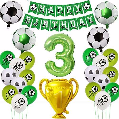 Fussball Deko Geburtstag 3 Jahre, Fußball Luftballon 3 Jahre,Fussball Luftballon 3. Geburtstag Grün,Luftballon 3 Jahre Junge Fußball, 3 Ballon Fußball Deko, 3.Geburtstagsdeko Fußball Fussball Deko Geburtstag 3 Jahre, Fußball Luftballon 3 Jahre,Fussball Luftballon 3. Geburtstag Grün,Luftballon 3 Jahre Junge Fußball, 3 Ballon Fußball Deko, 3.Geburtstagsdeko Fußball von Yishamei