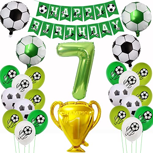 Fussball Deko Geburtstag 7 Jahre, Fußball Luftballon 7 Jahre,Fussball Luftballon 7. Geburtstag Grün,Luftballon 7 Jahre Junge Fußball, 7 Ballon Fußball Deko, 7.Geburtstagsdeko Fußball Fussball Deko Geburtstag 7 Jahre, Fußball Luftballon 7 Jahre,Fussball Luftballon 7. Geburtstag Grün,Luftballon 7 Jahre Junge Fußball, 7 Ballon Fußball Deko, 7.Geburtstagsdeko Fußball von Yishamei
