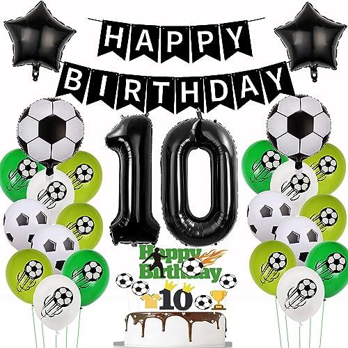 Fußball Luftballon 10. Geburtstag, Fußball 10 Geburtstag Deko, Fußball Geburtstag Deko Jungen 10 Jahre,Fussball Tortendeko Deko 10 Jahr, 10 Ballon Fußball Deko, Geburtstagsdeko Jungen 10 Jahr Fußball Luftballon 10. Geburtstag, Fußball 10 Geburtstag Deko, Fußball Geburtstag Deko Jungen 10 Jahre,Fussball Tortendeko Deko 10 Jahr, 10 Ballon Fußball Deko, Geburtstagsdeko Jungen 10 Jahr von Yishamei
