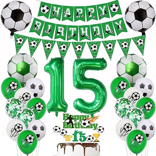 Fußball Luftballon 15. Geburtstag Fußball 15 Jahre Geburtstag Grün Luftballon 15 Ballon Fußball Deko 15 Fußball Geburtstagsdeko 15 Jahre Tortendeko Fussball 15 Geburtstagsdeko Jungen Fußball Luftballon 15. Geburtstag Fußball 15 Jahre Geburtstag Grün Luftballon 15 Ballon Fußball Deko 15 Fußball Geburtstagsdeko 15 Jahre Tortendeko Fussball 15 Geburtstagsdeko Jungen von Yishamei