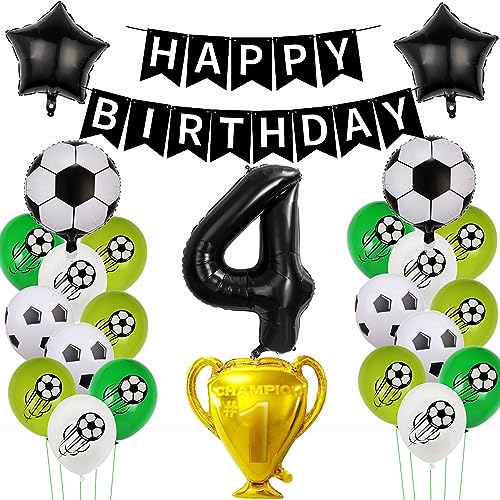 Fußball Luftballon 4. Geburtstag, Fußball 4 Geburtstag Deko, Fußball Geburtstag Deko Jungen 4 Jahre,Fussball Thema Party Deko 4 Jahr, 4 Ballon Fußball Deko, Geburtstagsdeko Jungen 4 Jahr Fußball Luftballon 4. Geburtstag, Fußball 4 Geburtstag Deko, Fußball Geburtstag Deko Jungen 4 Jahre,Fussball Thema Party Deko 4 Jahr, 4 Ballon Fußball Deko, Geburtstagsdeko Jungen 4 Jahr von Yishamei