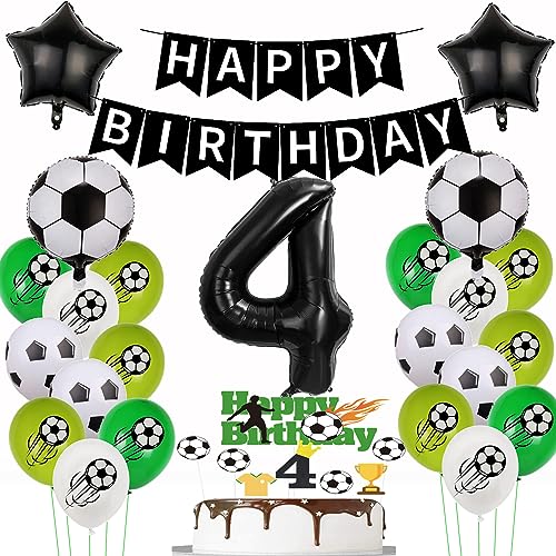 Fußball Luftballon 4. Geburtstag, Fußball 4 Geburtstag Deko, Fußball Geburtstag Deko Jungen 4 Jahre,Fussball Tortendeko Deko 4 Jahr, 4 Ballon Fußball Deko, Geburtstagsdeko Jungen 4 Jahr Fußball Luftballon 4. Geburtstag, Fußball 4 Geburtstag Deko, Fußball Geburtstag Deko Jungen 4 Jahre,Fussball Tortendeko Deko 4 Jahr, 4 Ballon Fußball Deko, Geburtstagsdeko Jungen 4 Jahr von Yishamei