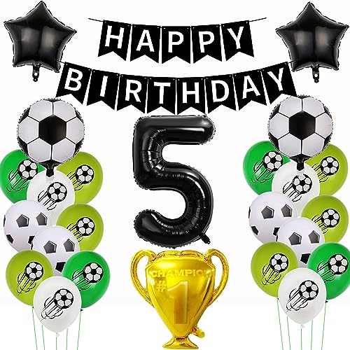 Fußball Luftballon 5. Geburtstag, Fußball 5 Geburtstag Deko, Fußball Geburtstag Deko Jungen 5 Jahre,Fussball Thema Party Deko 5 Jahr, 5 Ballon Fußball Deko, Geburtstagsdeko Jungen 5 Jahr Fußball Luftballon 5. Geburtstag, Fußball 5 Geburtstag Deko, Fußball Geburtstag Deko Jungen 5 Jahre,Fussball Thema Party Deko 5 Jahr, 5 Ballon Fußball Deko, Geburtstagsdeko Jungen 5 Jahr von Yishamei