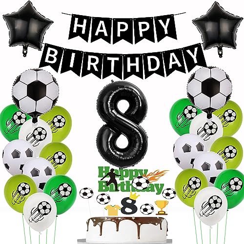 Fußball Luftballon 8. Geburtstag, Fußball 8 Geburtstag Deko, Fußball Geburtstag Deko Jungen 8 Jahre,Fussball Tortendeko Deko 8 Jahr, 8 Ballon Fußball Deko, Geburtstagsdeko Jungen 8 Jahr Fußball Luftballon 8. Geburtstag, Fußball 8 Geburtstag Deko, Fußball Geburtstag Deko Jungen 8 Jahre,Fussball Tortendeko Deko 8 Jahr, 8 Ballon Fußball Deko, Geburtstagsdeko Jungen 8 Jahr von Yishamei
