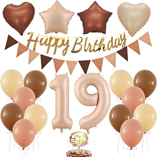 Luftballon 19. Geburtstagsdeko, Retro Ballon Geburtstagsdeko Mädchen 19 Jahr, Retro 19 Geburtstag Party Dekorationen, Zahl 19. Geburtstag Mädchen Junge, Ballon 19. Geburtstag Luftballon 19. Geburtstagsdeko, Retro Ballon Geburtstagsdeko Mädchen 19 Jahr, Retro 19 Geburtstag Party Dekorationen, Zahl 19. Geburtstag Mädchen Junge, Ballon 19. Geburtstag von Yishamei