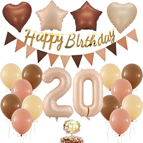 Luftballon 20. Geburtstagsdeko, Retro Ballon Geburtstagsdeko Frau 20 Jahr, Retro 20 Geburtstag Party Dekorationen, Zahl 20. Geburtstag Frau, Ballon 20. Geburtstag Mann Luftballon 20. Geburtstagsdeko, Retro Ballon Geburtstagsdeko Frau 20 Jahr, Retro 20 Geburtstag Party Dekorationen, Zahl 20. Geburtstag Frau, Ballon 20. Geburtstag Mann von Yishamei