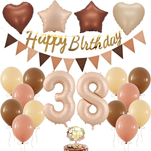 Luftballon 38. Geburtstagsdeko, Retro Ballon Geburtstagsdeko Frau 38 Jahr, Retro 38 Geburtstag Party Dekorationen, Zahl 38. Geburtstag Frau, Ballon 38. Geburtstag Mann Luftballon 38. Geburtstagsdeko, Retro Ballon Geburtstagsdeko Frau 38 Jahr, Retro 38 Geburtstag Party Dekorationen, Zahl 38. Geburtstag Frau, Ballon 38. Geburtstag Mann von Yishamei