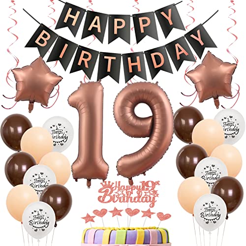 Luftballons 19 Geburtstag Mädchen Deko Set,Tortendeko 19. Geburtstag Mädchen,Folienballon 19 Geburtstag Mädchen Dekoration,Geburtstagdeko 19 Jahre Geburtstag Mädchen Ballon 19 Geburtstag deko Luftballons 19 Geburtstag Mädchen Deko Set,Tortendeko 19. Geburtstag Mädchen,Folienballon 19 Geburtstag Mädchen Dekoration,Geburtstagdeko 19 Jahre Geburtstag Mädchen Ballon 19 Geburtstag deko von Yishamei