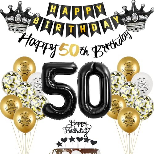 Luftballons 50. Geburtstag Dekoration Schwarz/gold Tortendeko Geburtstag 50 Jahre Mann Männer ballons 50 Geburtstag Frauen Mann,Tortendeko 50. Geburtstag Mann Frauen,Geburtstagsdeko 50 Jahre Mann Luftballons 50. Geburtstag Dekoration Schwarz/gold Tortendeko Geburtstag 50 Jahre Mann Männer ballons 50 Geburtstag Frauen Mann,Tortendeko 50. Geburtstag Mann Frauen,Geburtstagsdeko 50 Jahre Mann von Yishamei
