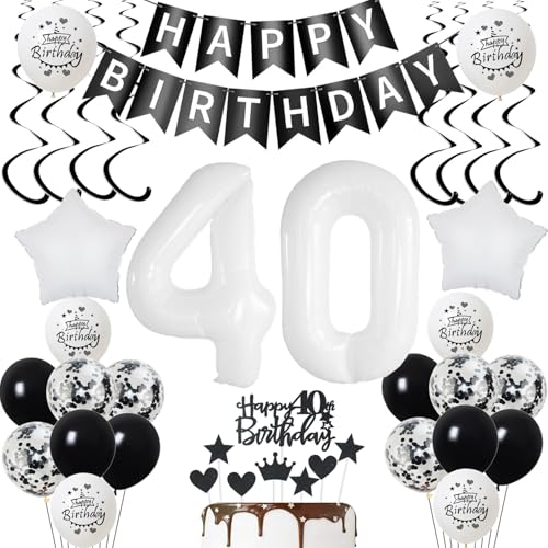Luftsballon 40. Geburtstag Mann deko Schwarz Weiß Geburtstagsdeko 40 Jahre Frauen Dekoration tortendeko 40 .Geburtstag Frau ballons 40.Geburtstag Deko Kuchen Deko 40. Geburtstag Mann deko Luftsballon 40. Geburtstag Mann deko Schwarz Weiß Geburtstagsdeko 40 Jahre Frauen Dekoration tortendeko 40 .Geburtstag Frau ballons 40.Geburtstag Deko Kuchen Deko 40. Geburtstag Mann deko von Yishamei