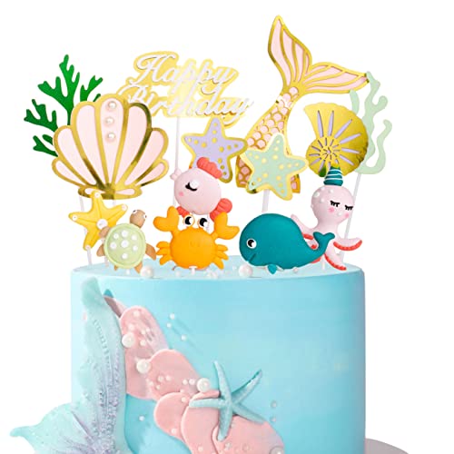 Meerestier Tortendeko, Meer Kuchen Deko, Meerestier Kuchen Topper, Ozean Kuchendekoration, Meerestier Cake Toppers Kinder Ozean Theme Kuchen Dekoration Tortenstecker Kuchendeckel Meerestier Tortendeko, Meer Kuchen Deko, Meerestier Kuchen Topper, Ozean Kuchendekoration, Meerestier Cake Toppers Kinder Ozean Theme Kuchen Dekoration Tortenstecker Kuchendeckel von Yishamei