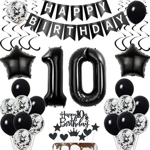 deko 10. geburtstag mädchen Junge deko Schwarz ballon 10. geburtstag deko mädchen Junge luftballon 10. geburtstag Junge Tortendeko Schwarz geburtstagsdeko 10 Jahre Tortendeko 10 geburtstag Junge deko 10. geburtstag mädchen Junge deko Schwarz ballon 10. geburtstag deko mädchen Junge luftballon 10. geburtstag Junge Tortendeko Schwarz geburtstagsdeko 10 Jahre Tortendeko 10 geburtstag Junge von Yishamei