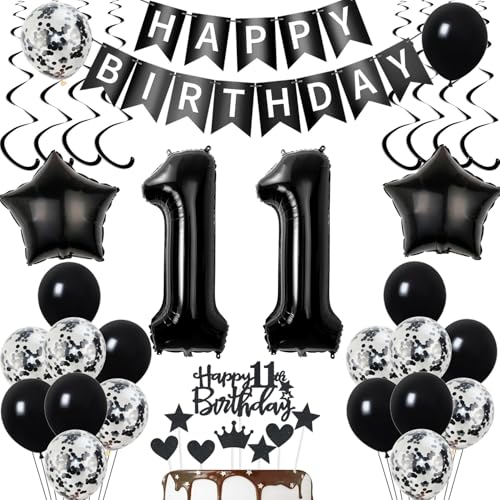 deko 11. geburtstag mädchen Junge deko Schwarz ballon 11. geburtstag deko mädchen Junge luftballon 11. geburtstag Junge Tortendeko Schwarz geburtstagsdeko 11 Jahre Tortendeko 11 geburtstag Junge deko 11. geburtstag mädchen Junge deko Schwarz ballon 11. geburtstag deko mädchen Junge luftballon 11. geburtstag Junge Tortendeko Schwarz geburtstagsdeko 11 Jahre Tortendeko 11 geburtstag Junge von Yishamei