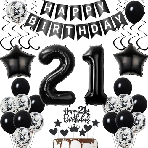 deko 21. geburtstag Frauen Mann deko Schwarz ballon 21. geburtstag deko Frau Mann luftballon 21. Tortendeko Schwarz geburtstagsdeko 21 Jahre Tortendeko 21 Männer deko 21. geburtstag Frauen Mann deko Schwarz ballon 21. geburtstag deko Frau Mann luftballon 21. Tortendeko Schwarz geburtstagsdeko 21 Jahre Tortendeko 21 Männer von Yishamei