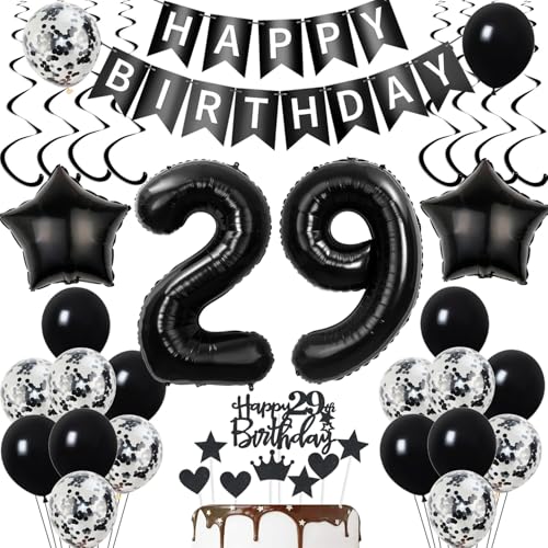 deko 29. geburtstag Frauen Mann deko Schwarz ballon 29. geburtstag deko Frau Mann luftballon 29. Mann Tortendeko Schwarz geburtstagsdeko 29 Jahre Tortendeko 29 Männer deko 29. geburtstag Frauen Mann deko Schwarz ballon 29. geburtstag deko Frau Mann luftballon 29. Mann Tortendeko Schwarz geburtstagsdeko 29 Jahre Tortendeko 29 Männer von Yishamei
