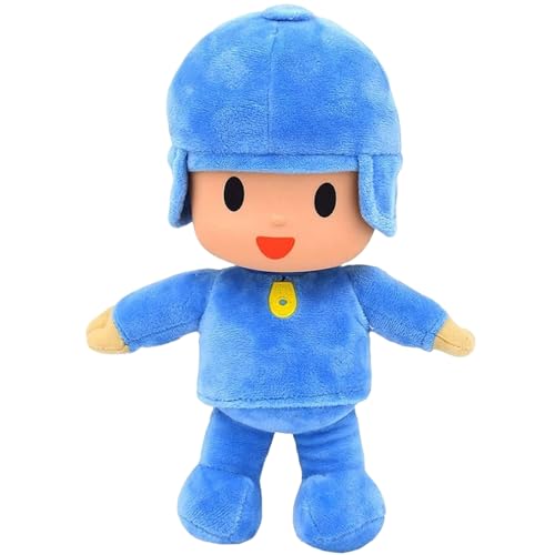 Yisscen Pocoyo Plüsch, 25cm Kuscheltier, Pocoyo Stofftier, Cartoon Plüschtier, Plüschfigur Stofftiere Plüschpuppen, für Jungen und Mädchen Geburtstagsgeschenke, Kulomi Fans Spielzeug von Yisscen