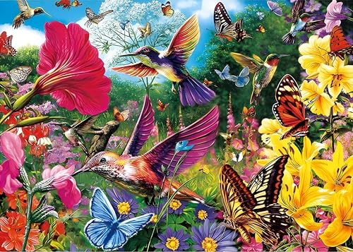 1000 Teile Puzzles für Erwachsene, Hummingbird/Garden/Darrell Bush Canoe Lake/Night Aurora Light Puzzle, Puzzles 1000 Teile Erwachsene, Hund Katze Meer Welt Schildkröten Puzzle für Kinder (Color6) von Yiting