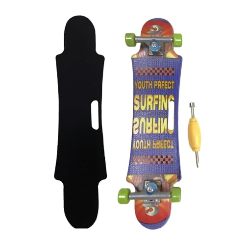 Yiurse Finger-Skateboards, Kreatives rutschfestes Mini-Skateboard, Professionelle pädagogische Finger-Skateboards für Kinder, langlebiges Lernspielzeug für Erwachsene, Anfänger und Jugendliche von Yiurse
