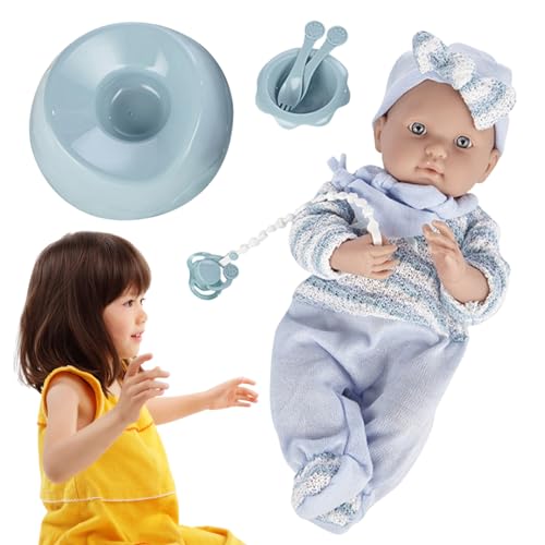 Yiurse Soft Body Toddler Doll - Soft Toddler Dolls,Gift Set for Kids Boys and Girls from 18 Months, Real Toddler Doll, Reborn Toddler, Toddler Doll Accessories von Yiurse